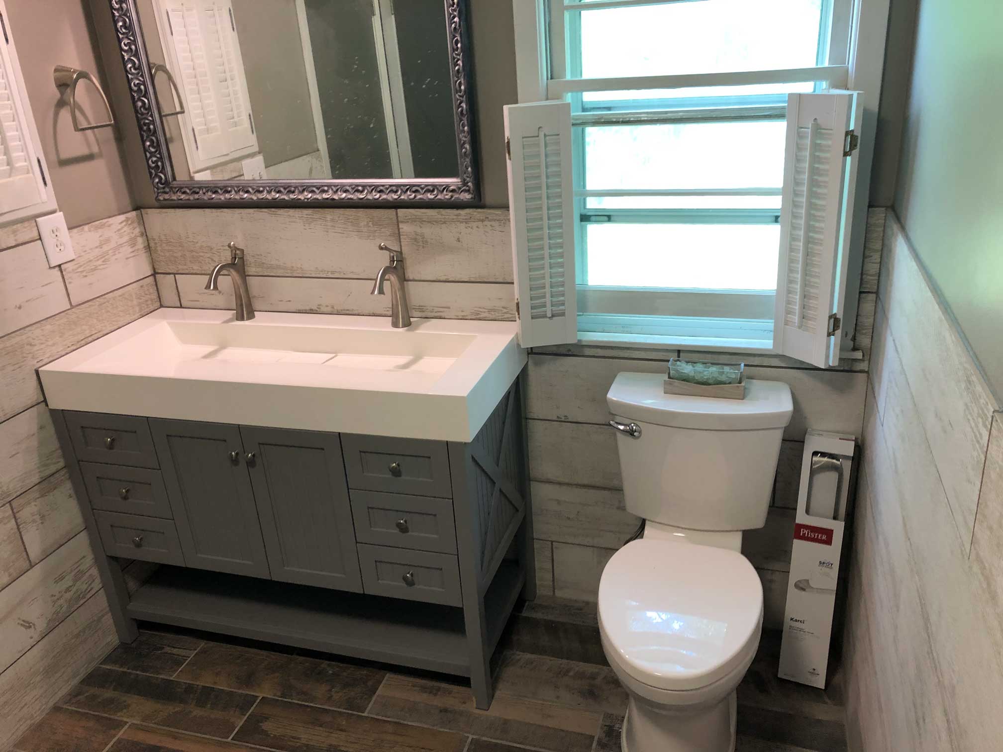 Bathroom remodel